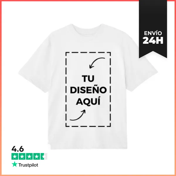 Camiseta Oversize Camiseta Oversize Unisex Personalizada