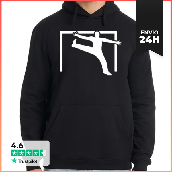 Sudadera Unisex Con Capucha Portero De Balonmano LaTostadora