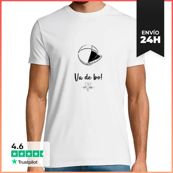 Camiseta Hombre Clásica Va De Bo LaTostadora