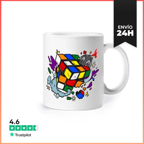 Taza Bomba Rubik LaTostadora