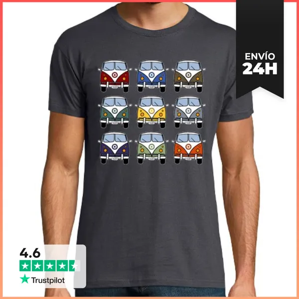 Camiseta Hombre Clásica Vans LaTostadora