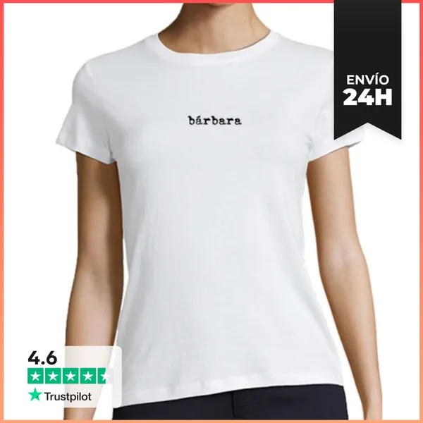 Camiseta Mujer Clásica Bárbara LaTostadora
