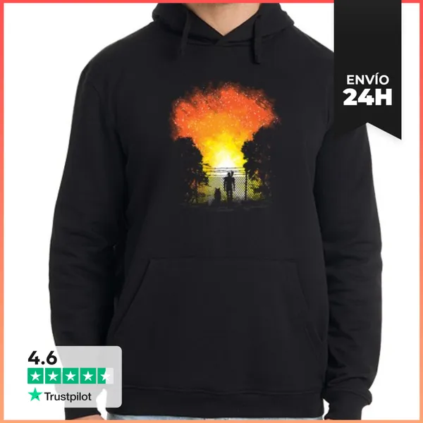 Sudadera Unisex Con Capucha Apocalipsis Del Poste LaTostadora