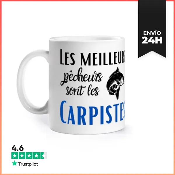 Taza Los Mejores Pescadores De Carpas Regalo LaTostadora