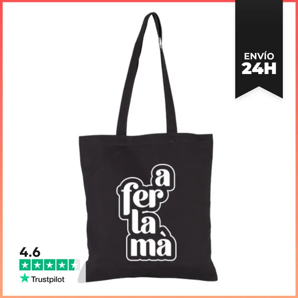 Bolsa De Tela Bossa A Fer La Mà Regala Valencià LaTostadora