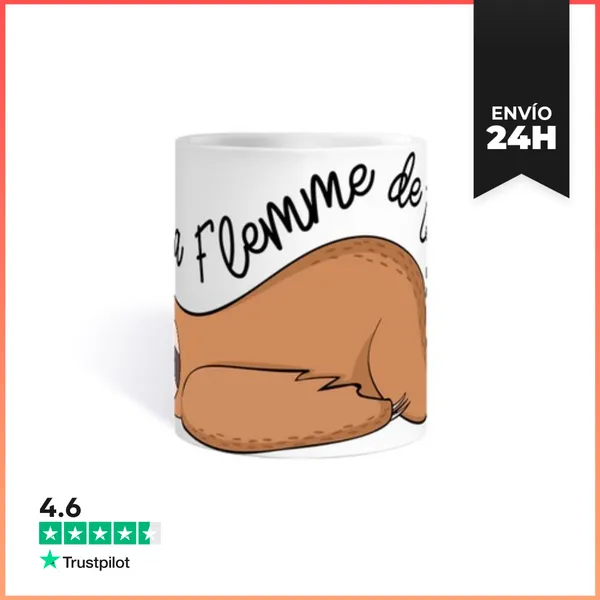 Taza La Pereza De Todo / Humor / Holgazanerí LaTostadora