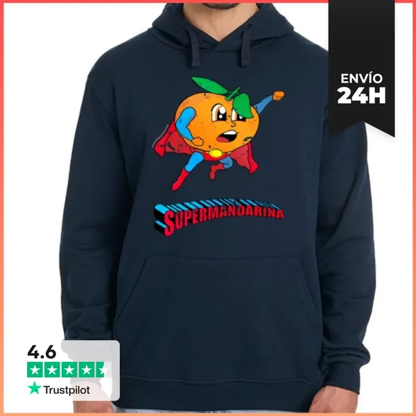 Sudadera Unisex Con Capucha Darina (él) LaTostadora