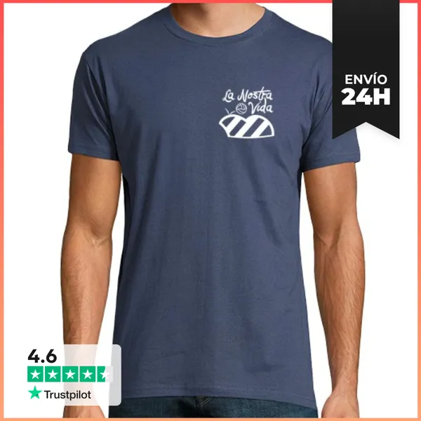 Camiseta Hombre Clásica Samarrreta Home La Nostra Vida