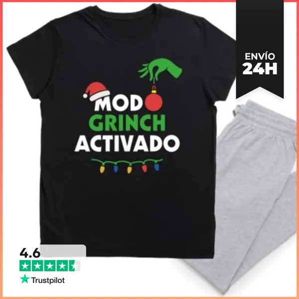 Pijama GRINCH ANTI NAVIDAD LaTostadora