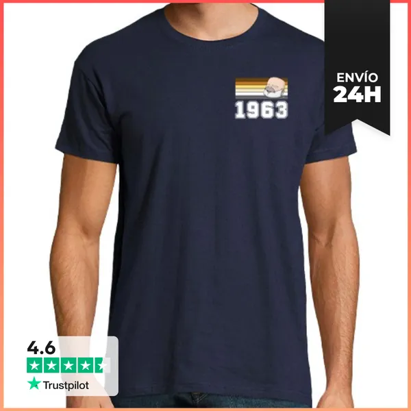 Camiseta Hombre Clásica BANDERA BEAR 1963 LaTostadora
