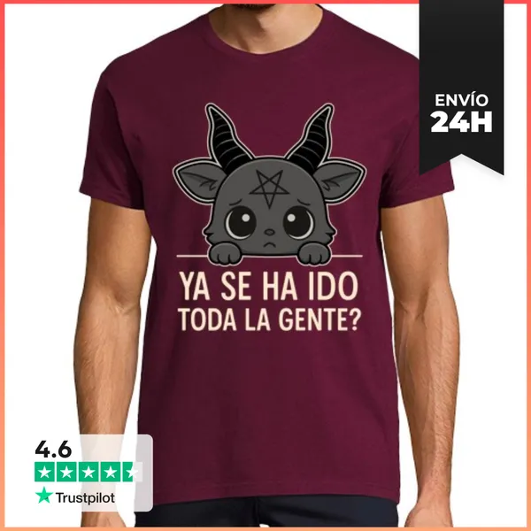 Camiseta Hombre Clásica YA SE HA IDO TODA LA GENTE LaTostadora