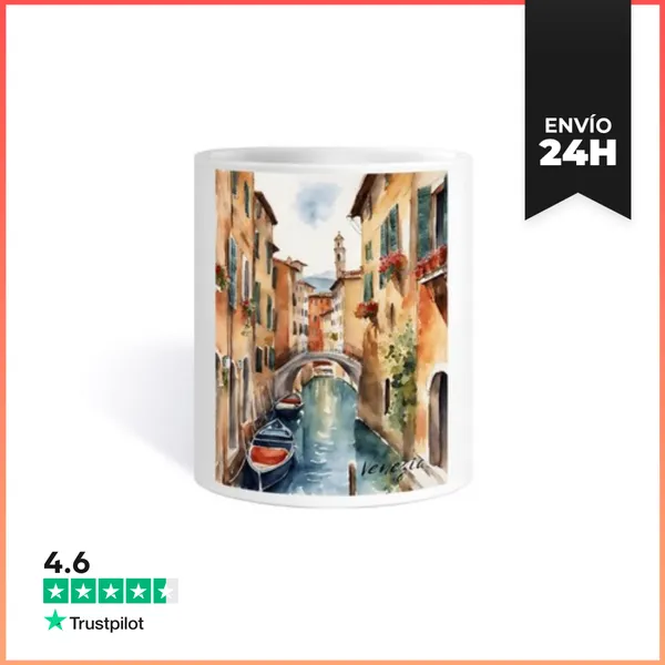 Taza Amo Venecia, Venecia Italia LaTostadora