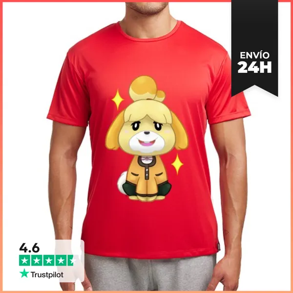 Camiseta Deportiva Hombre Perro Secretario LaTostadora