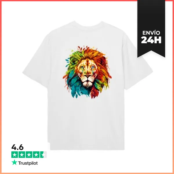 Camiseta Oversize LEON ART LaTostadora