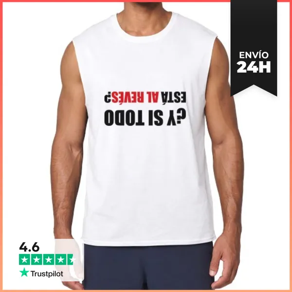 Camiseta Sin Mangas Al Revés LaTostadora