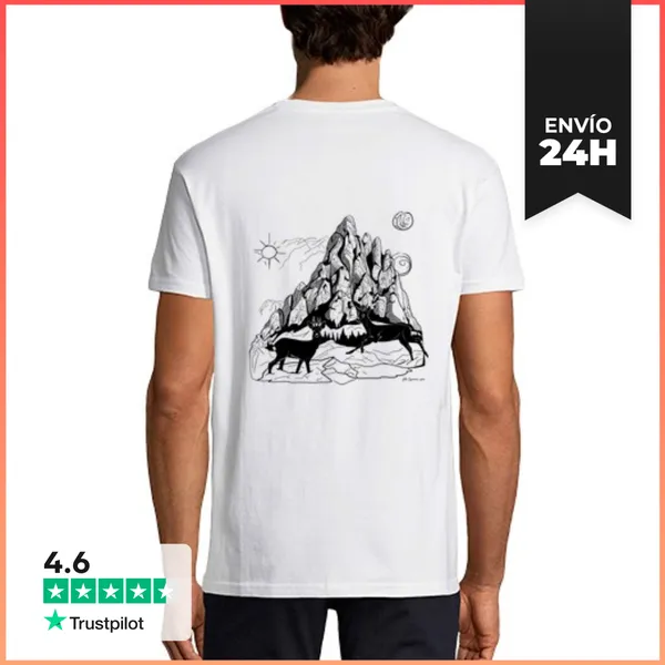 Camiseta Hombre Clásica Montserrat Màgica LaTostadora