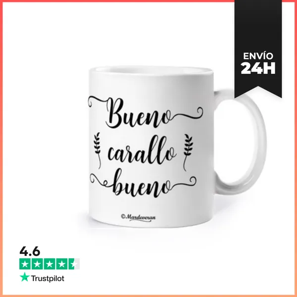 Taza GALICIA - Frase Carallo LaTostadora