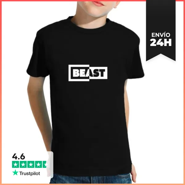 Camiseta Clásica Para Niños Mr Beast LaTostadora