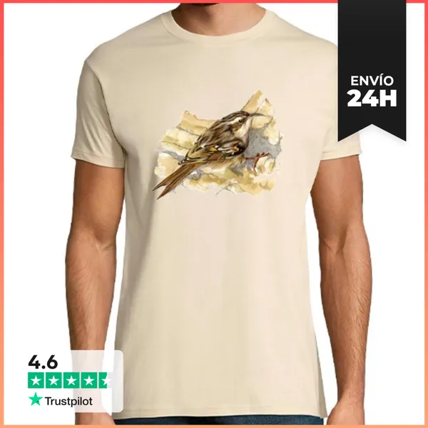 Camiseta Hombre Clásica El Agateador Justiciero LaTostadora
