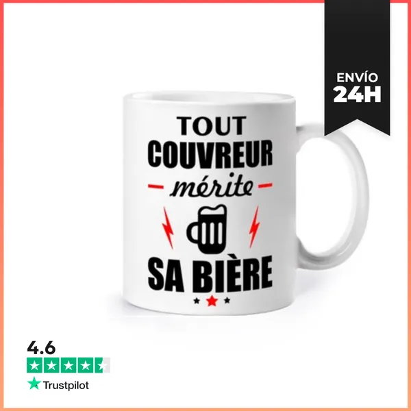Taza Techador Humor Cerveza Alcohol Regalo LaTostadora