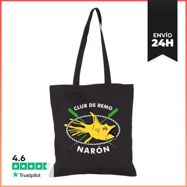 Bolsa De Tela Bolsa De Tela Negra CRN LaTostadora