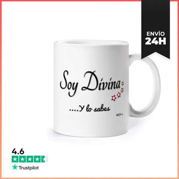 Taza Soy Divina LaTostadora