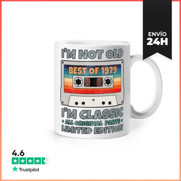 Taza Lo Mejor De 1979 Regalo De Edición Limi LaTostadora