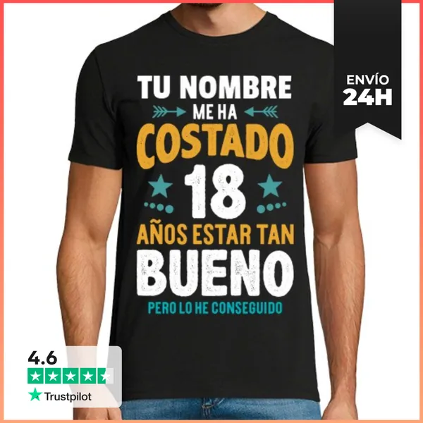 Camiseta Hombre Clásica Ha Costado 18 Años Estar Tan Bueno 2004