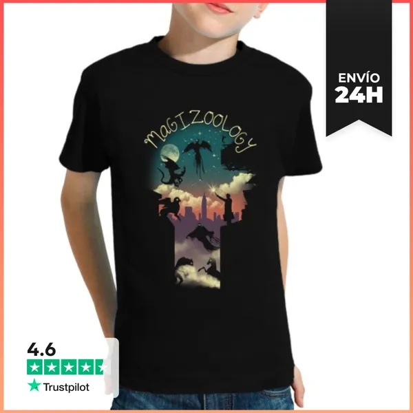 Camiseta Clásica Para Niños Magical Beasts LaTostadora