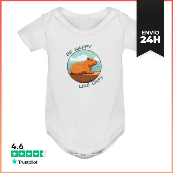 Body Bebé Feliz Como Un Carpincho LaTostadora