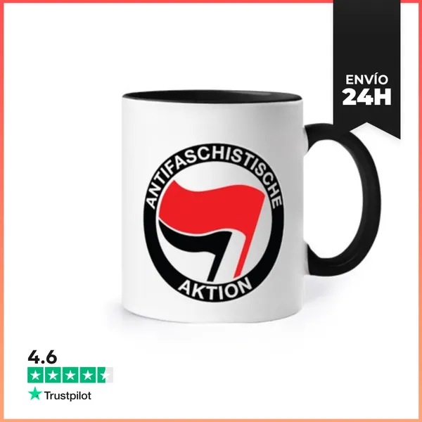 Taza De Colores Antifaschistische Aktion LaTostadora