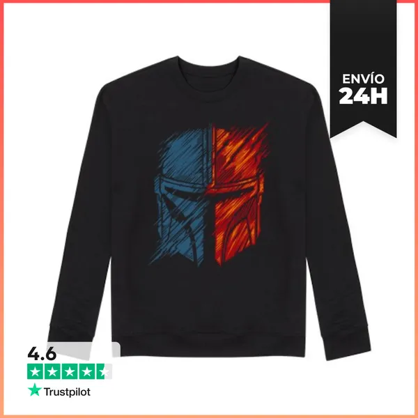 Sudadera Unisex Sudadera Sin Capucha, Negra LaTostadora