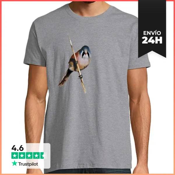 Camiseta Hombre Clásica Bigotudo Sandunguero LaTostadora