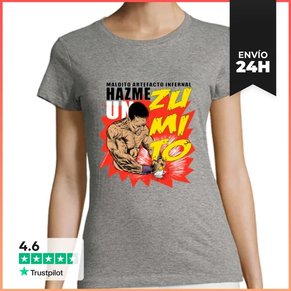 Camiseta Mujer Clásica HAZME UN ZUMITO LaTostadora