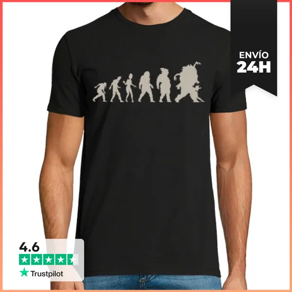 Camiseta Hombre Clásica Infected Evolution LaTostadora