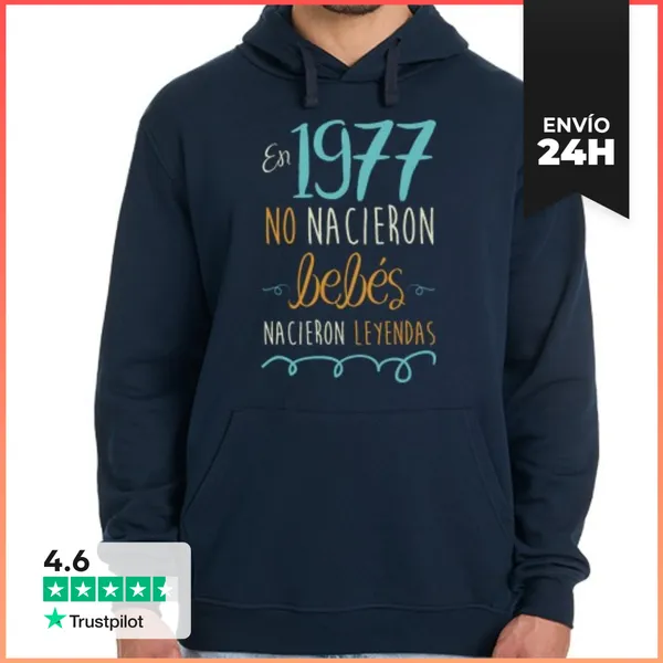 Sudadera Unisex Con Capucha 1977 LaTostadora