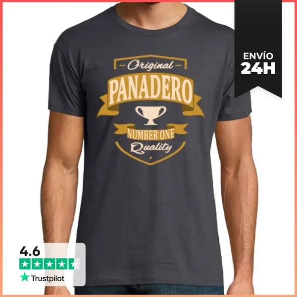 Camiseta Hombre Clásica Panadero LaTostadora