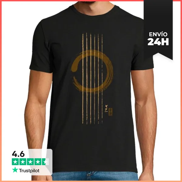 Camiseta Hombre Clásica Guitar Music Enso LaTostadora
