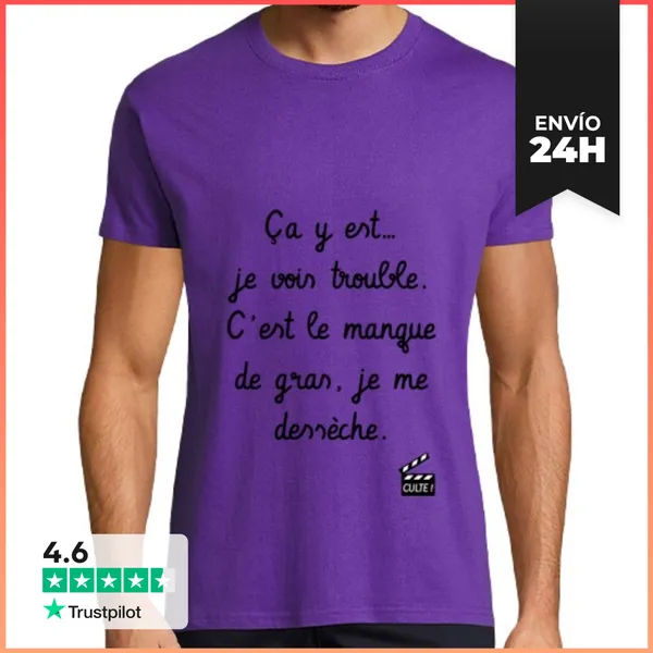 Camiseta Hombre Clásica Kaamelott - Réplica De Culto LaTostadora