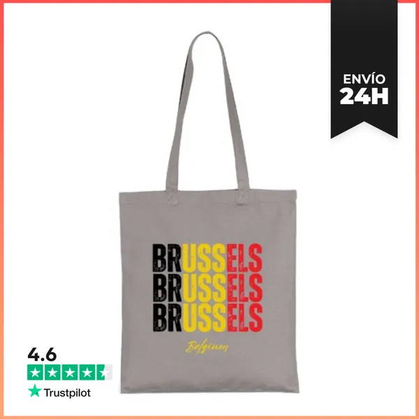 Bolsa De Tela Amo Bruselas, Bruselas Bélgica LaTostadora
