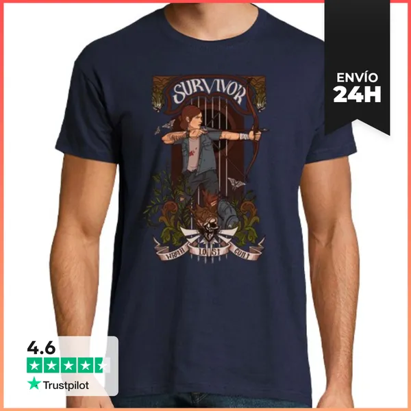 Camiseta Hombre Clásica Nouveau Ellie LaTostadora
