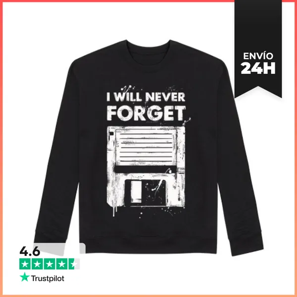 Sudadera Unisex Never Forget 2 LaTostadora