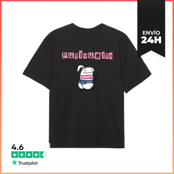 Camiseta Oversize Diseño Putivuelta LaTostadora