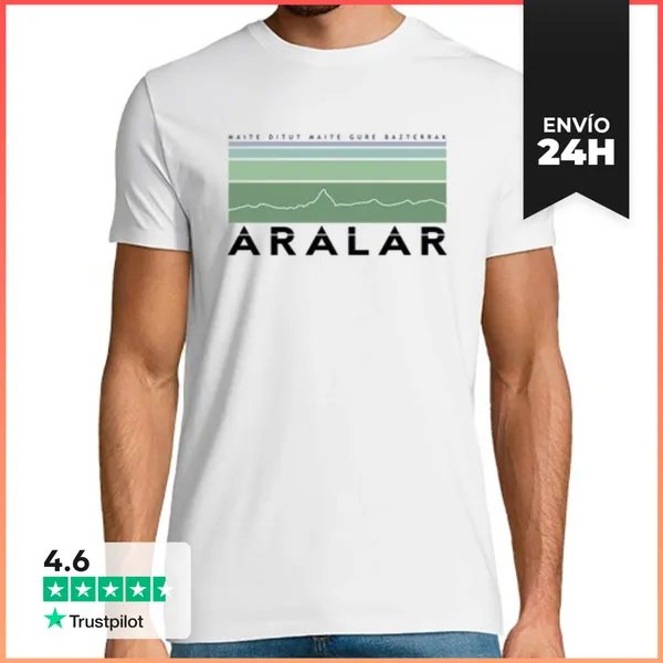 Camiseta Hombre Clásica Aralar Mutila LaTostadora