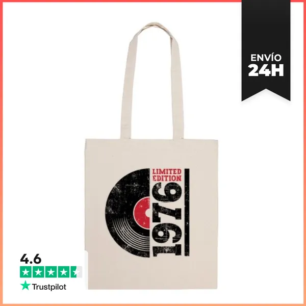 Bolsa De Tela 1976 50 Aniversario LaTostadora