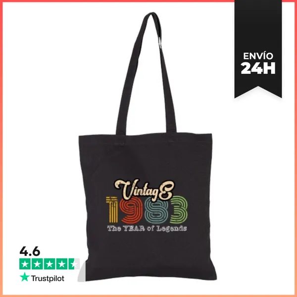 Bolsa De Tela 1983 39 Aniversario LaTostadora