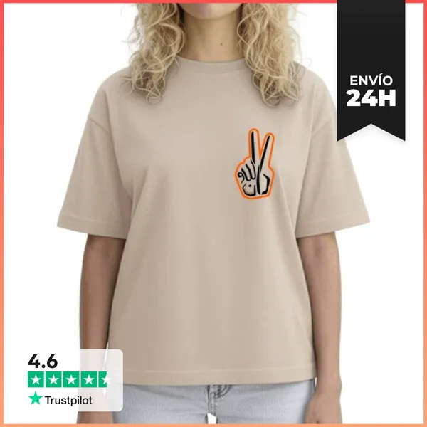 Camiseta Mujer Boxy Victoria Cutout II LaTostadora