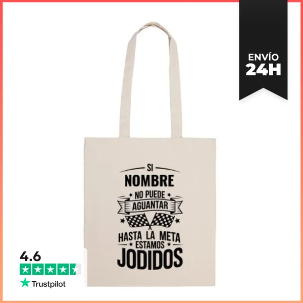 Bolsa De Tela Carrera Nombre Personalizado LaTostadora