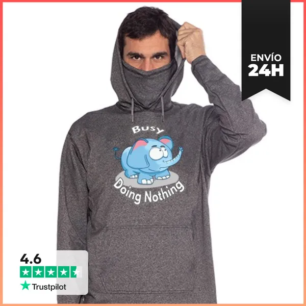 Sudadera Urban Guerrilla Ocupado Haciendo Nada LaTostadora