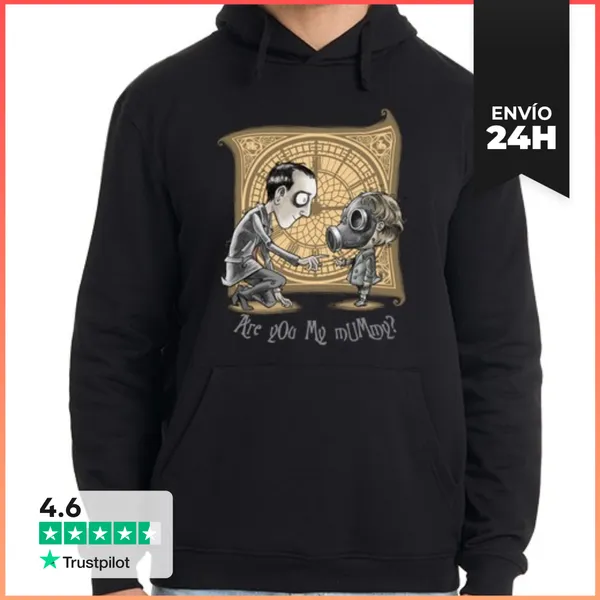 Sudadera Unisex Con Capucha I AM Not Your Mummy LaTostadora